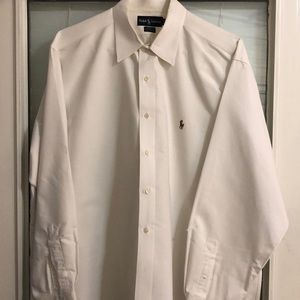 Ralph Lauren Polo Lobg Sleeve White